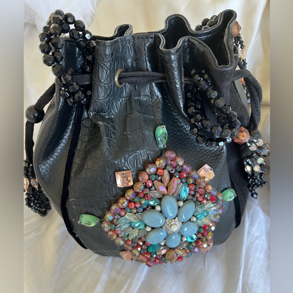 Beaded purse.